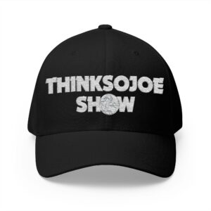 thinksojoe's World Closed-Back Structured Cap (Embroidery)