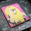 Lady Gaga Stencil Art photo