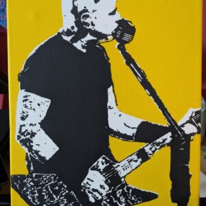James Hetfield 72 Seasons Street Art Painting