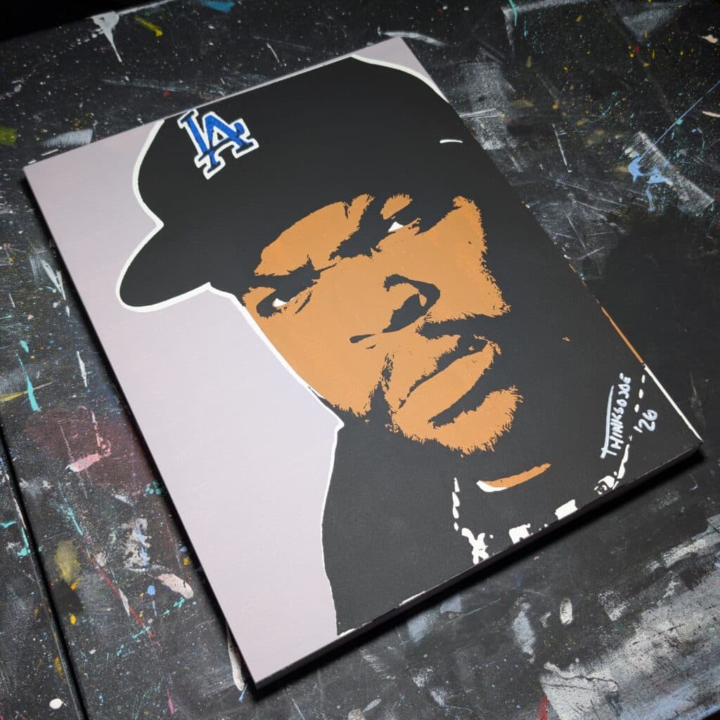 Ice Cube painting photo