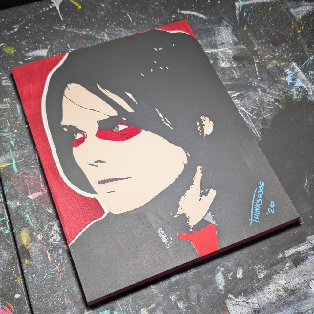 Gerard Way painting photo